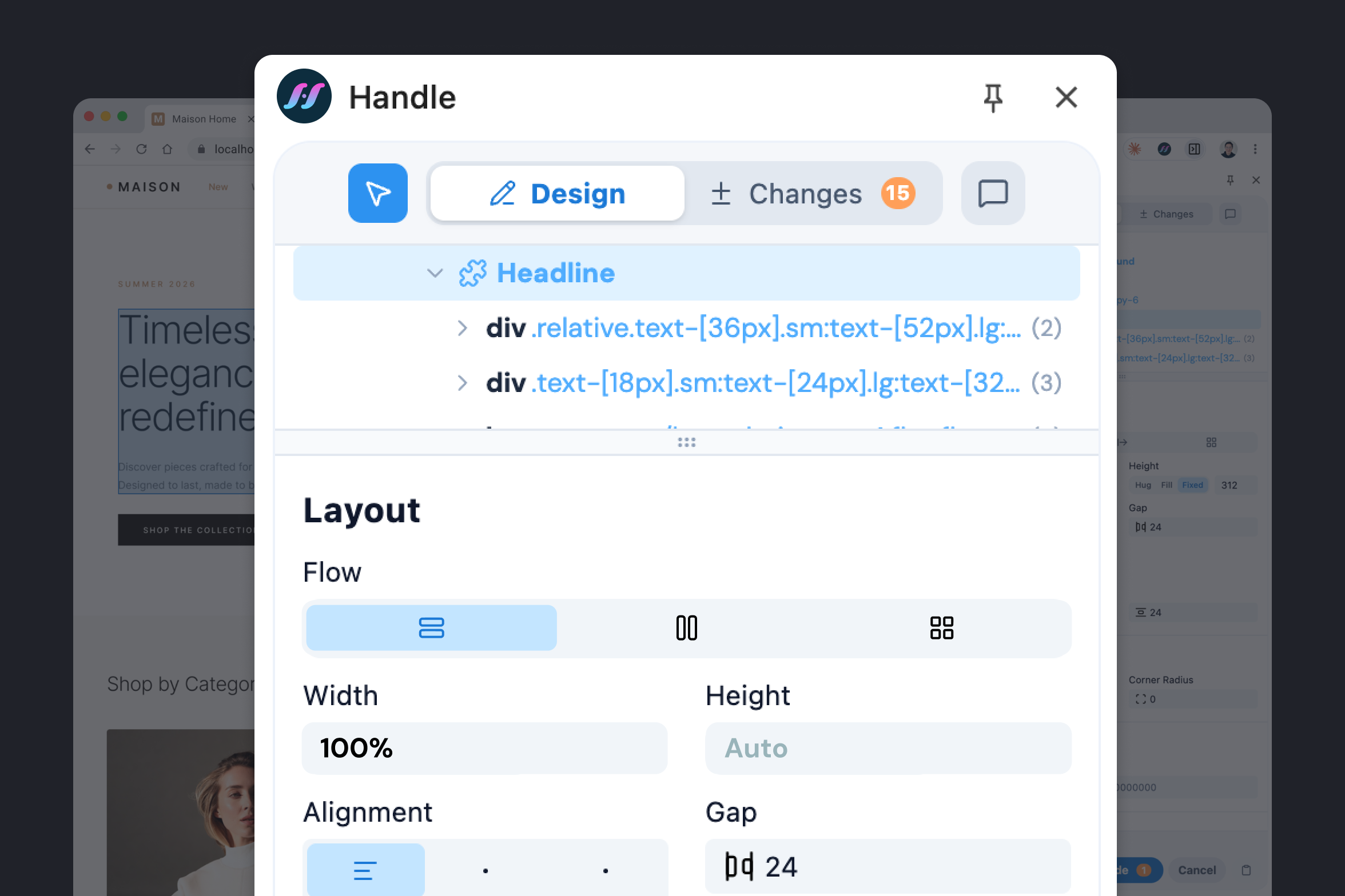 Handle Chrome Extension